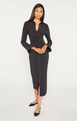 Women Midi Mckenna Dress Black