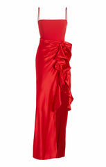 Women Drina Gown Pimento Red