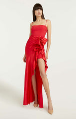 Women Drina Gown Pimento Red