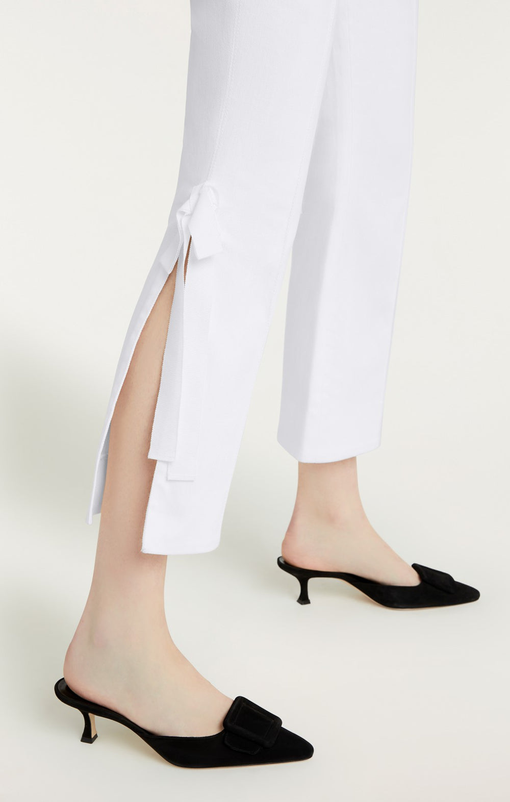 Women Denim Lou Pant White