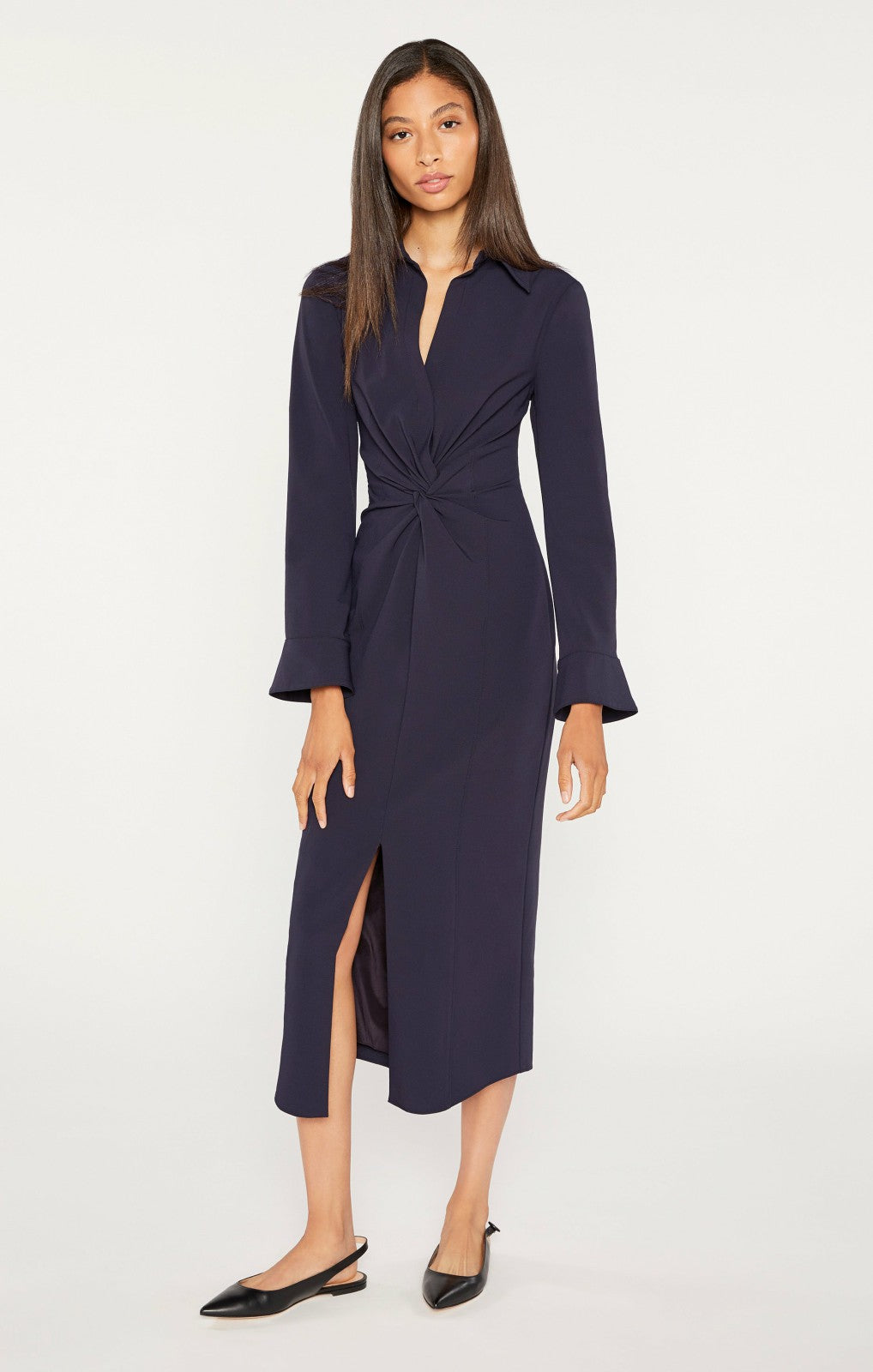 Women Midi Mckenna Dress Navy