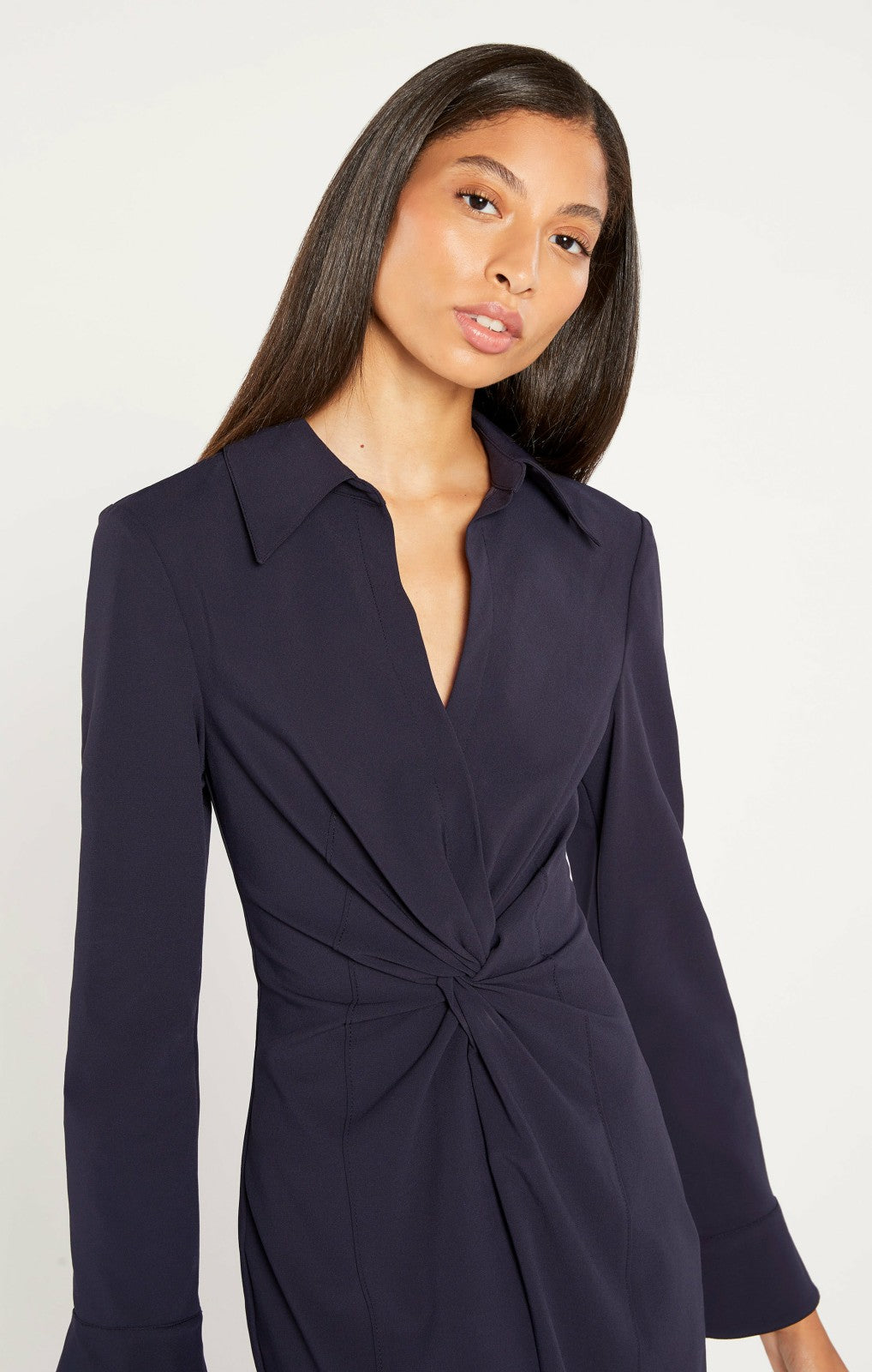 Women Midi Mckenna Dress Navy