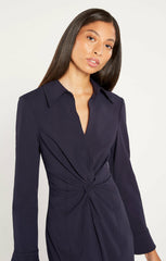 Women Midi Mckenna Dress Navy