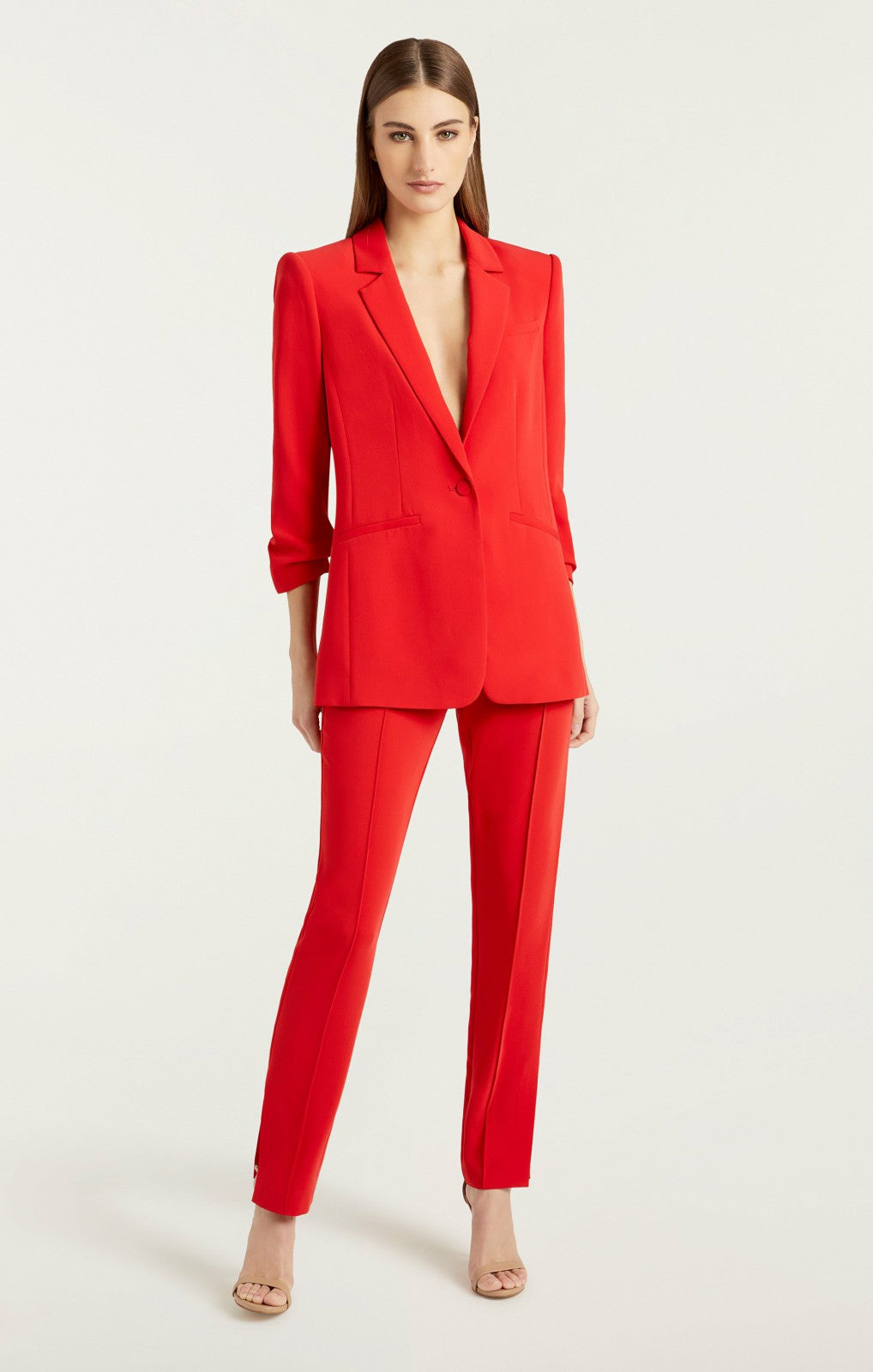 Women Brianne Pant Ruby Red