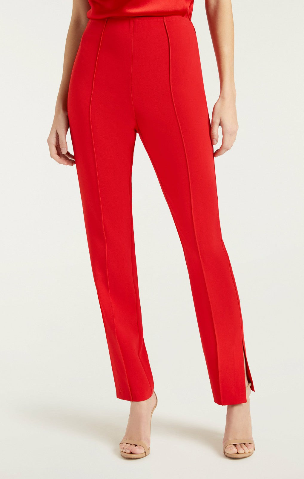Women Brianne Pant Ruby Red
