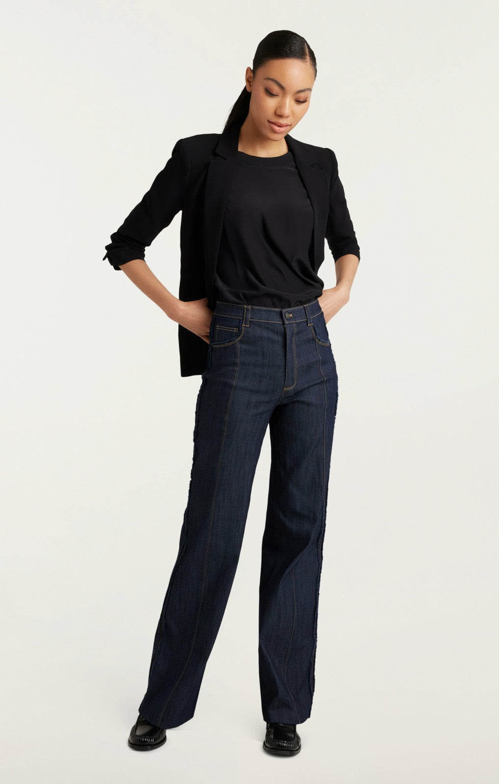 Women Francine Pant Indigo