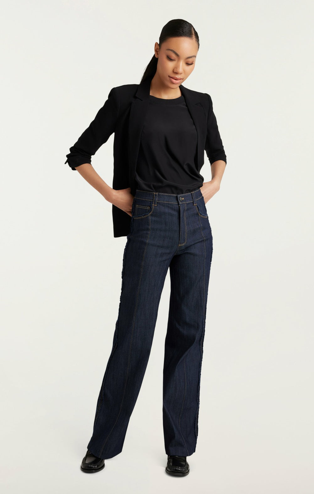 Women Francine Pant Indigo