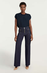 Women Lorainne Top Navy