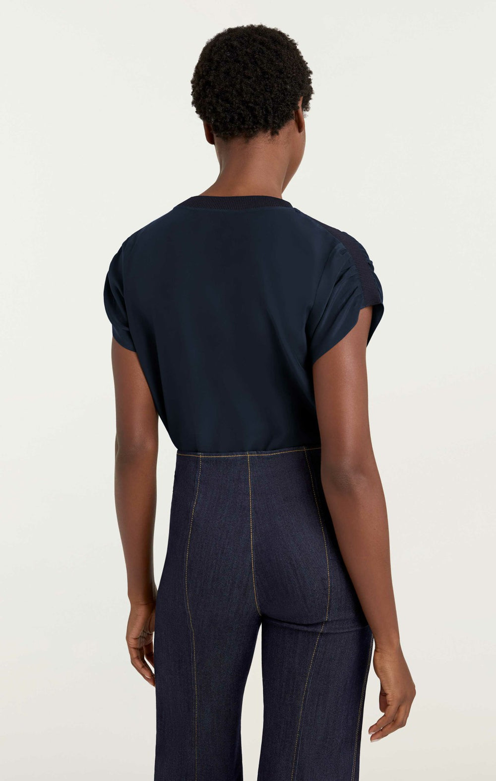 Women Lorainne Top Navy