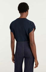 Women Lorainne Top Navy