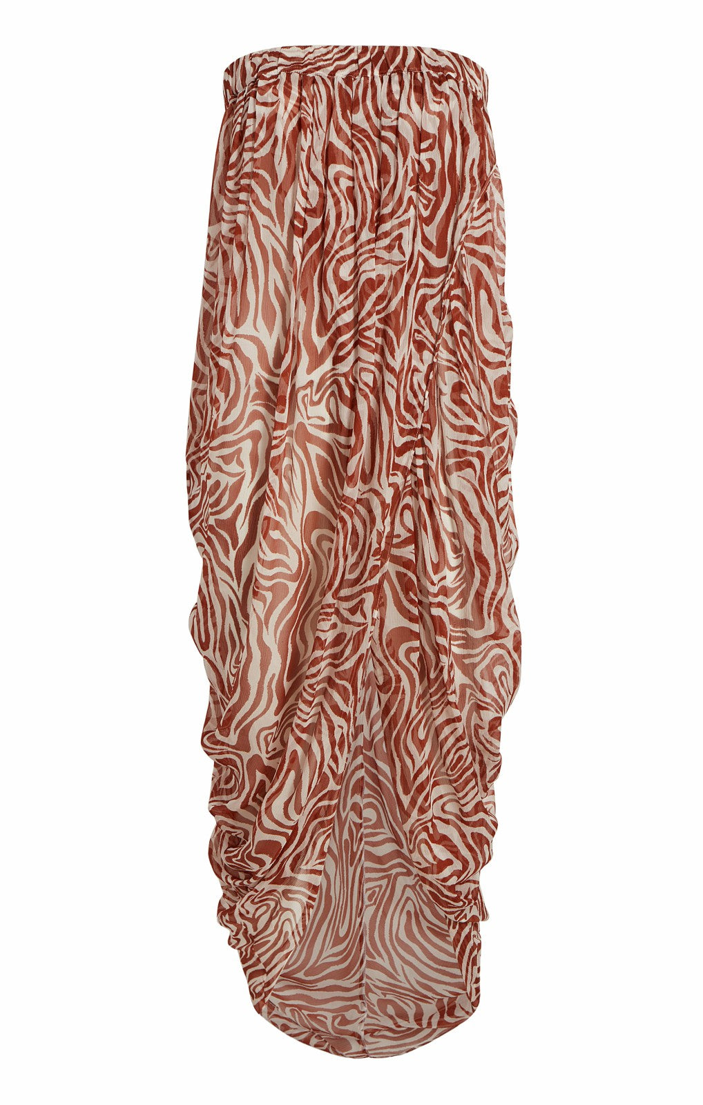 Women Woodblock Zebra Libbie Coverup Sequoia/Ivory