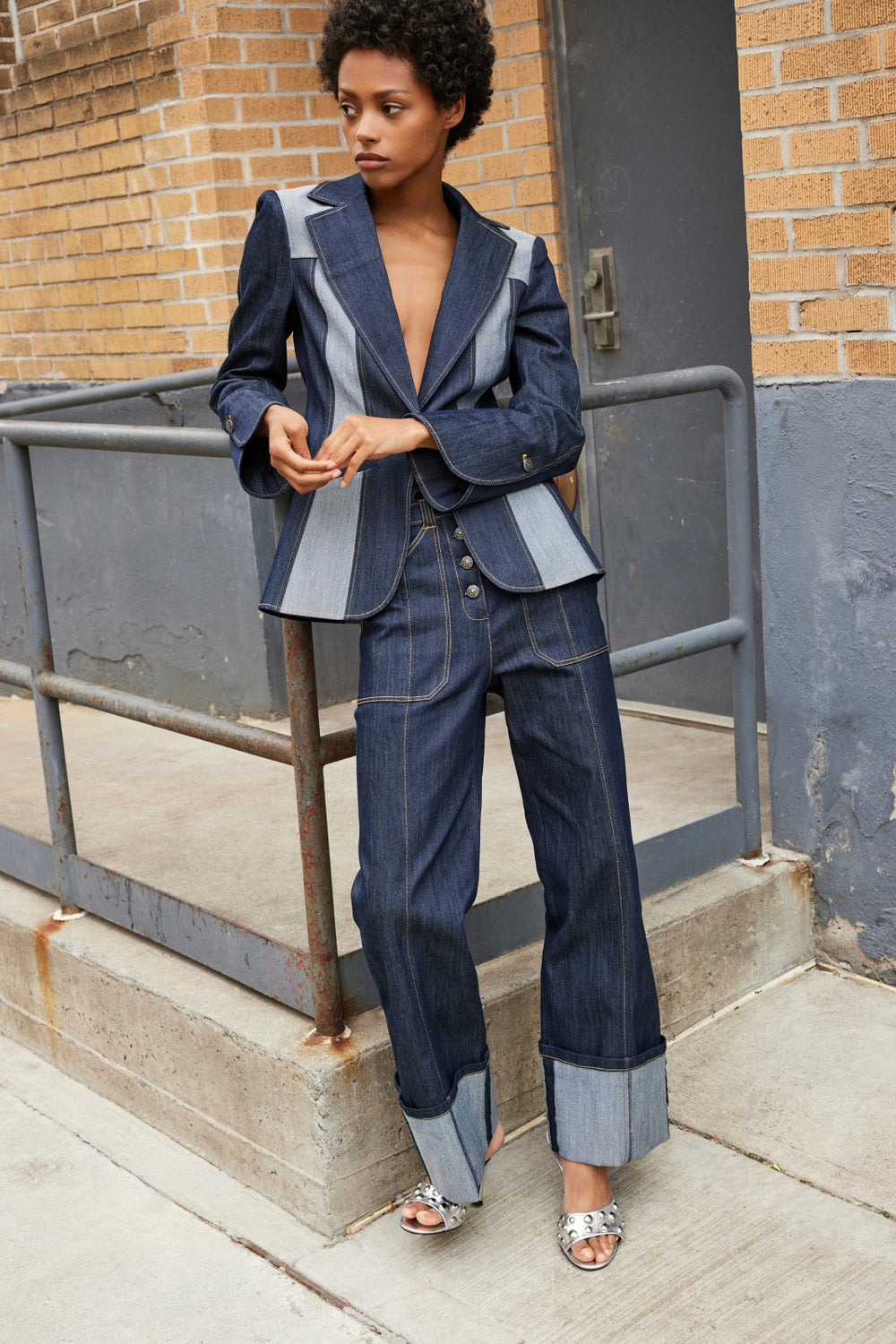 Women Cuffed Benji Pant Indigo