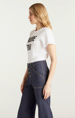 Women J'adore Soho Tee White/Black