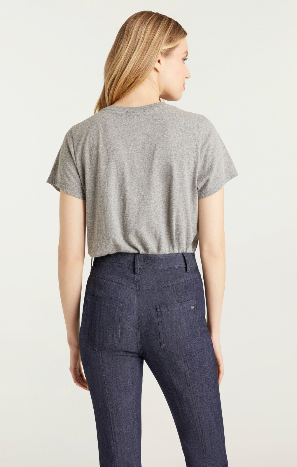 Women J'adore New York Tee Heather Grey/Black