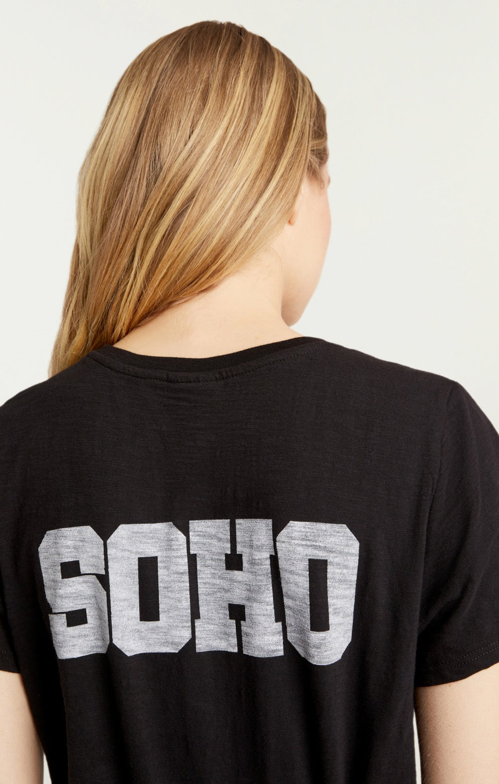 Women Soho New York Tee Black/White