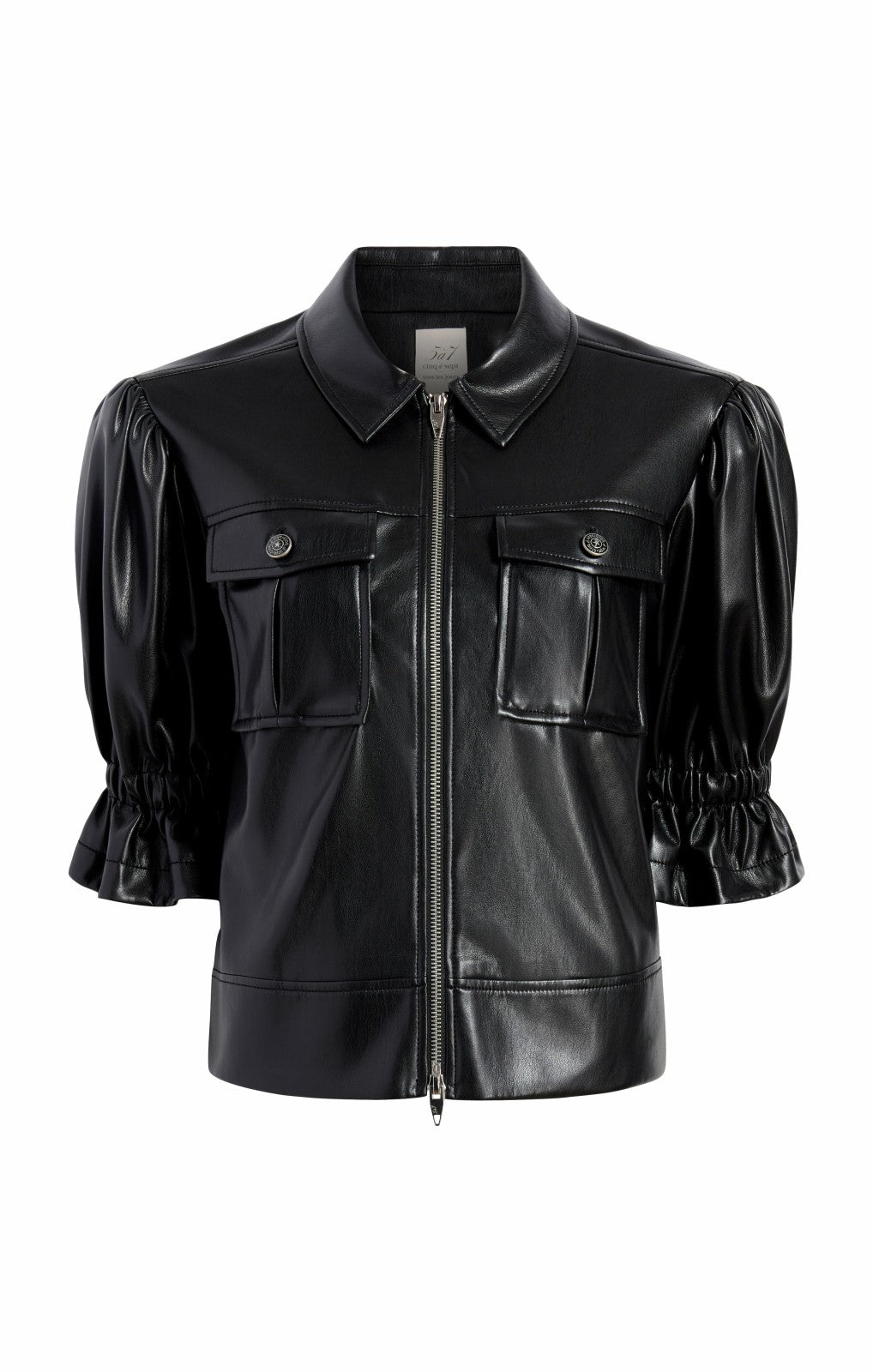 Women Lite Vegan Leather Holly Jacket Black