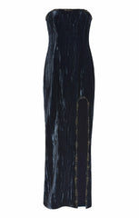 Women Eponine Gown Peacock Blue