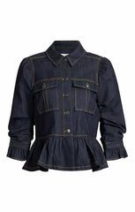 Women Delanie Jacket Indigo