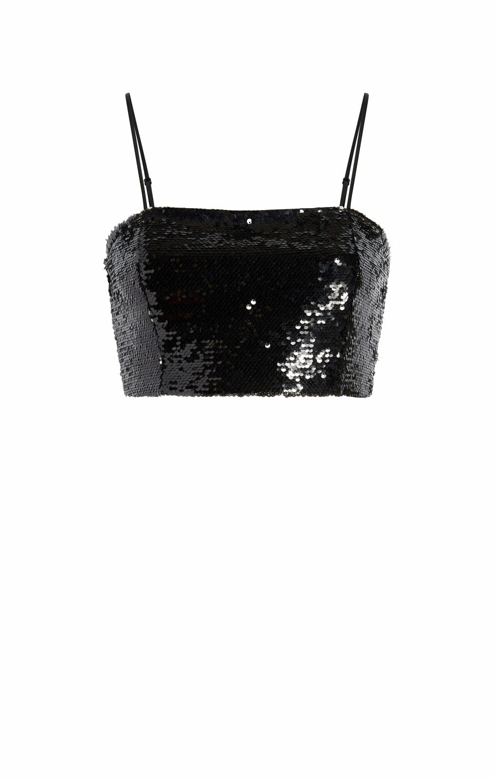 Women Sequin Nikki Top Black