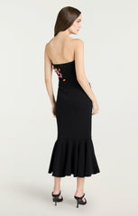 Women Paillette Vines Juniper Dress Black/Multi