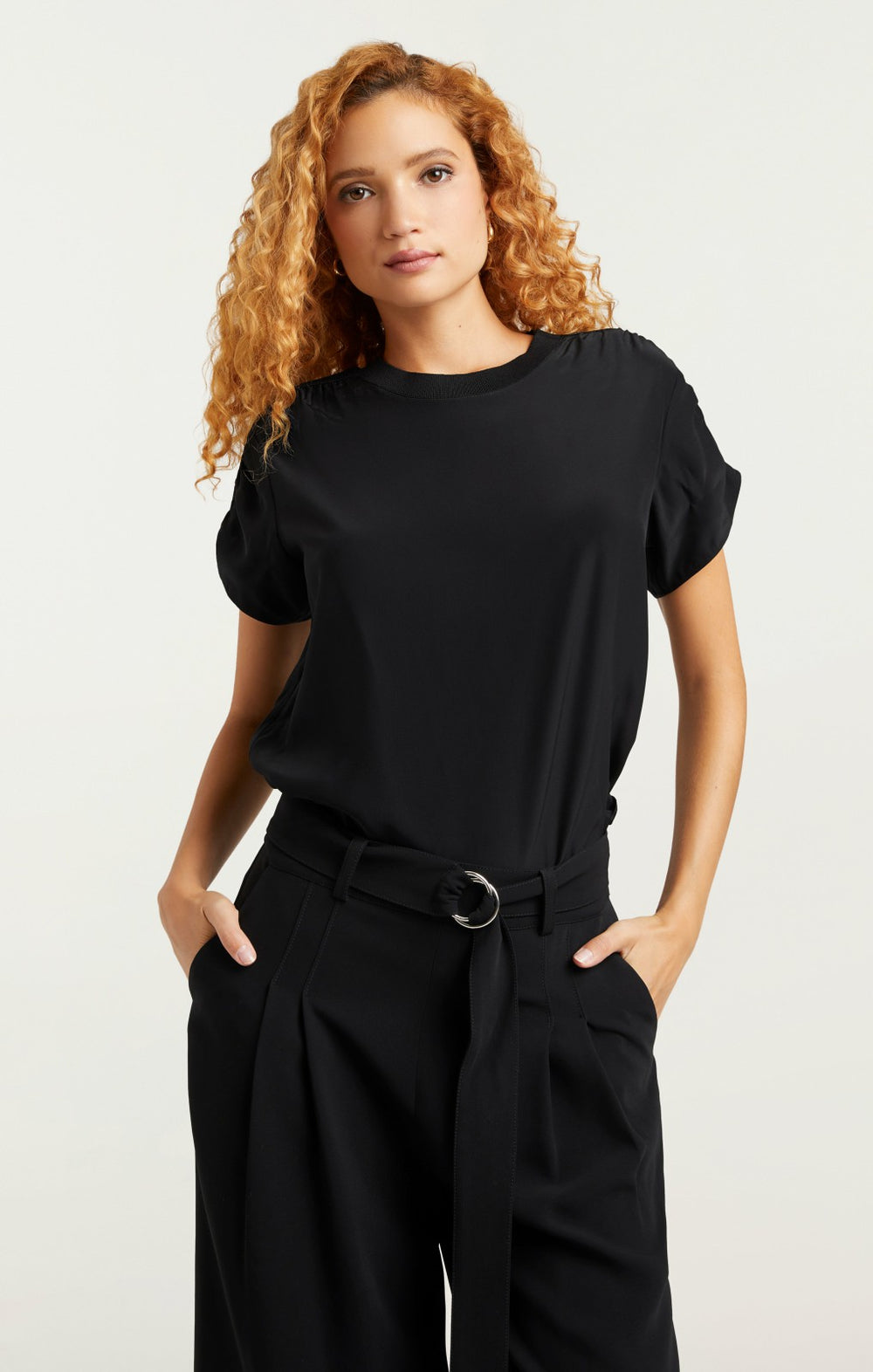 Women Lorainne Top Black