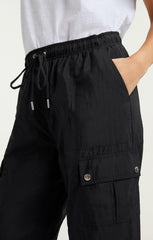 Women Nitsan Parachute Pant Black