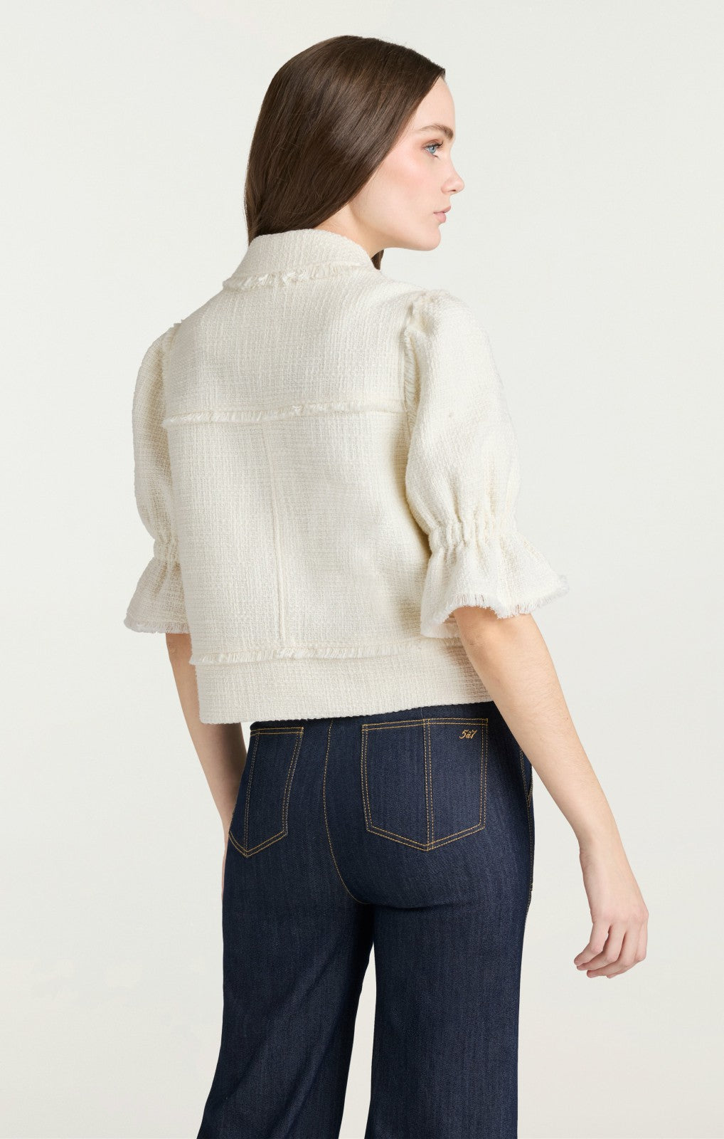 Women Boucle Holly Jacket Gardenia