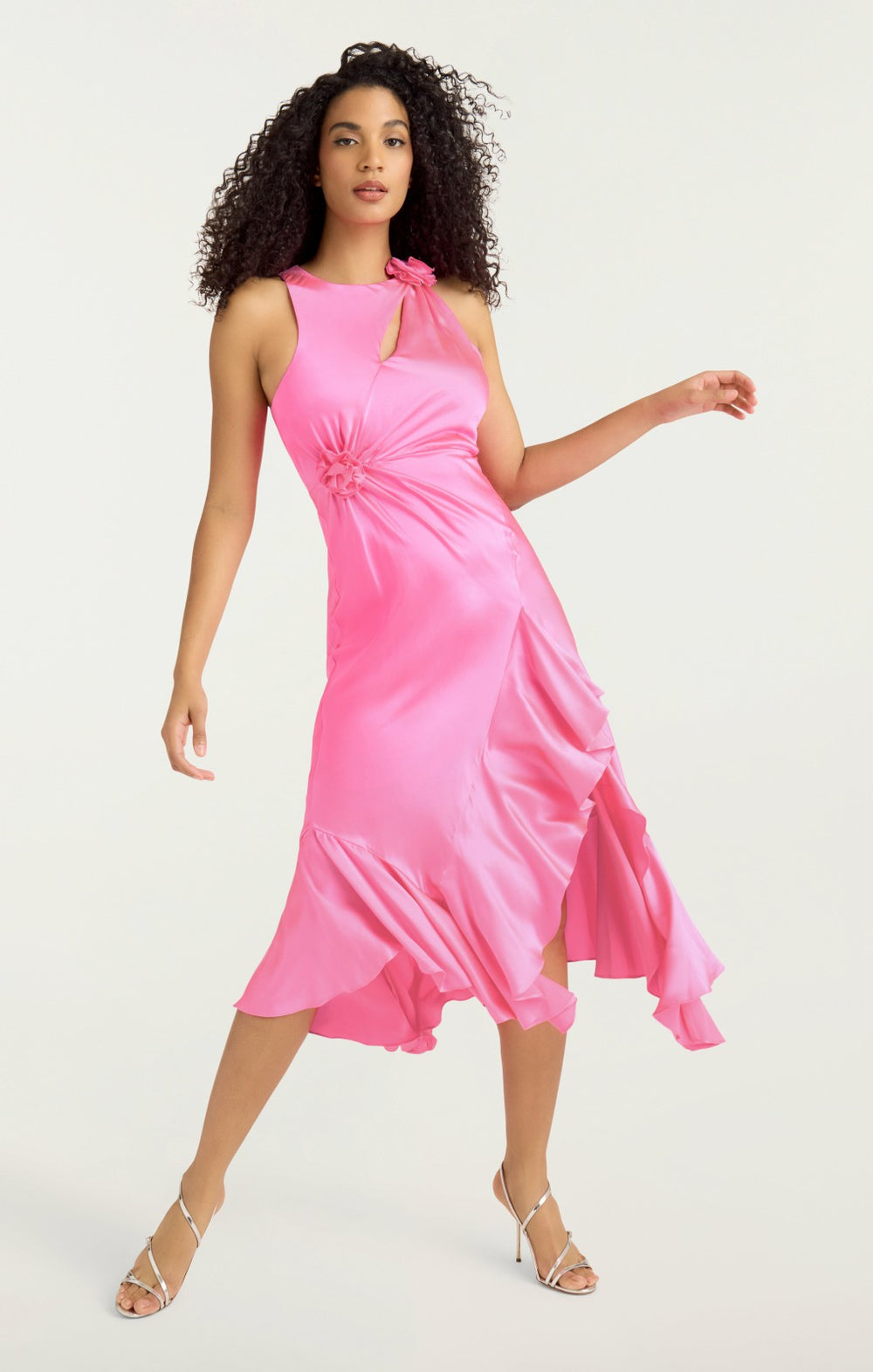 Women Cates Dress Electric Pink