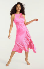 Women Cates Dress Electric Pink