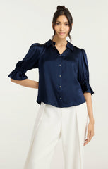 Women Fiona Top Navy