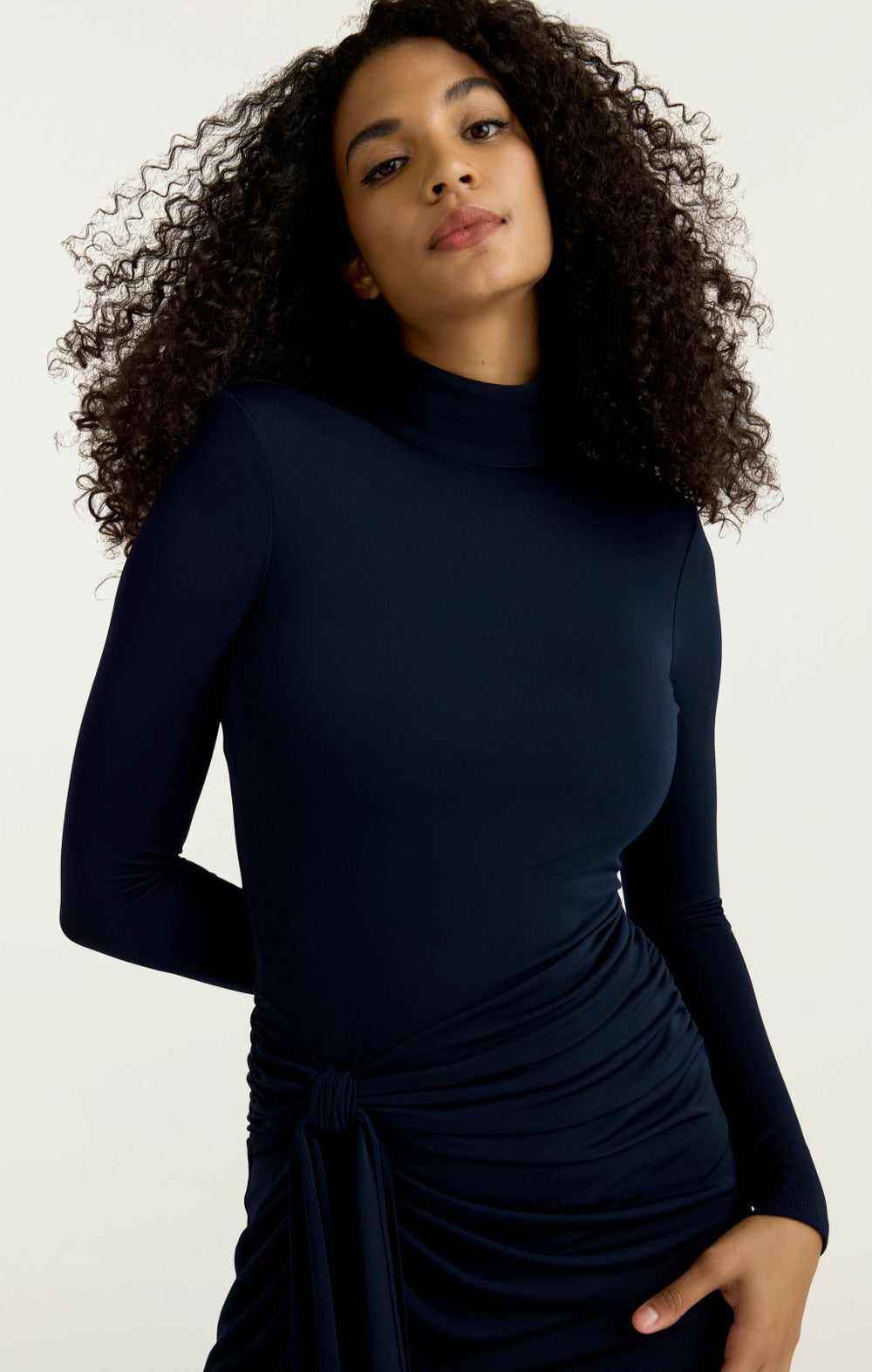 Women Johnson Dress Navy