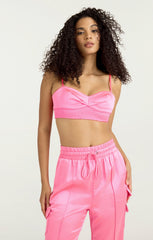 Women Nikola Top Electric Pink