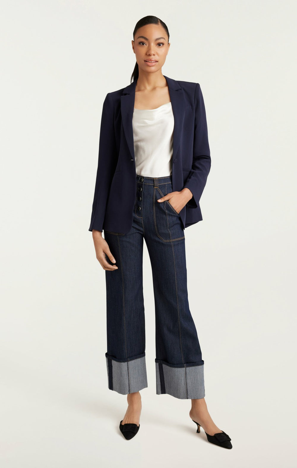 Women Karlie Blazer Navy