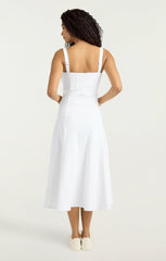 Women Veena Dress White