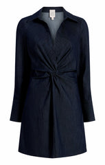 Women Denim Mckenna Dress Indigo