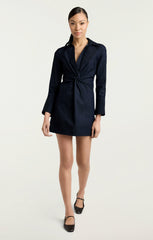 Women Denim Mckenna Dress Indigo