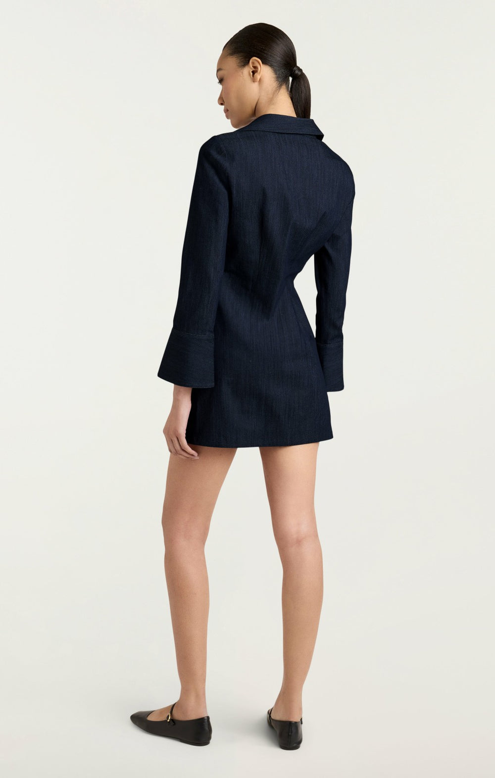 Women Denim Mckenna Dress Indigo