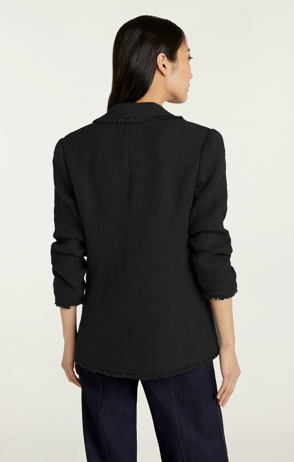 Women Boucle Khloe Blazer Black