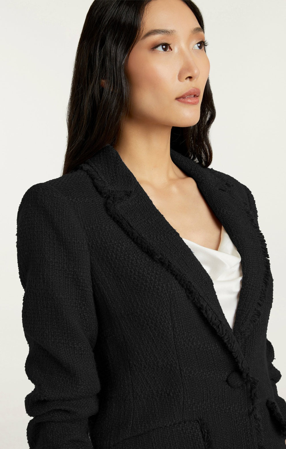Women Boucle Khloe Blazer Black