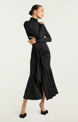 Women Johnson Dress Black