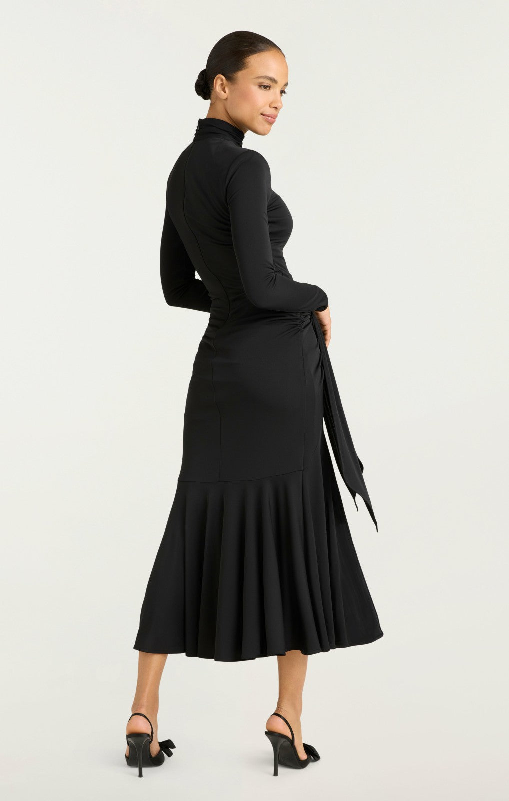 Women Johnson Dress Black