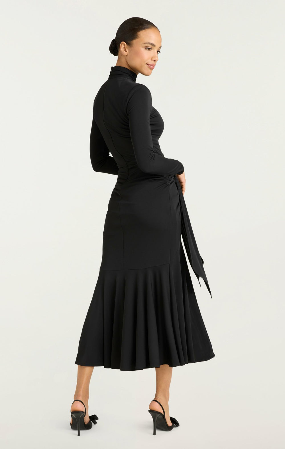 Women Johnson Dress Black