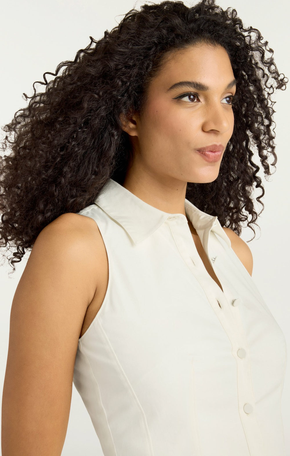 Women Poppy Dress Ivory