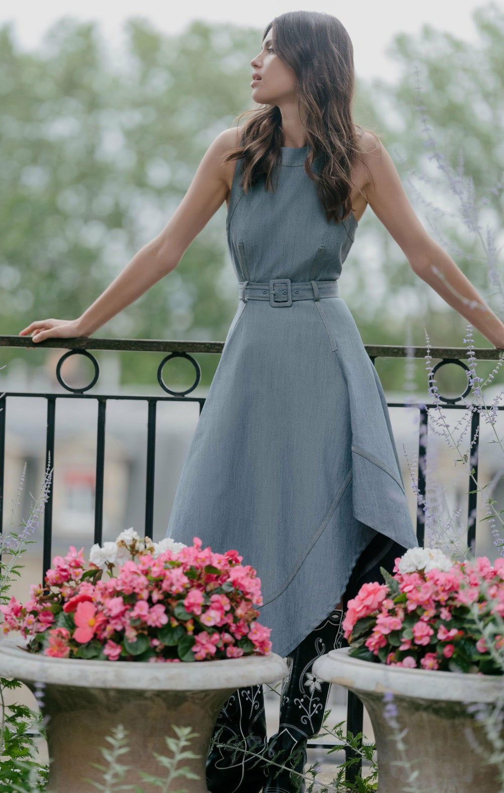 Women Zelda Dress Light Indigo