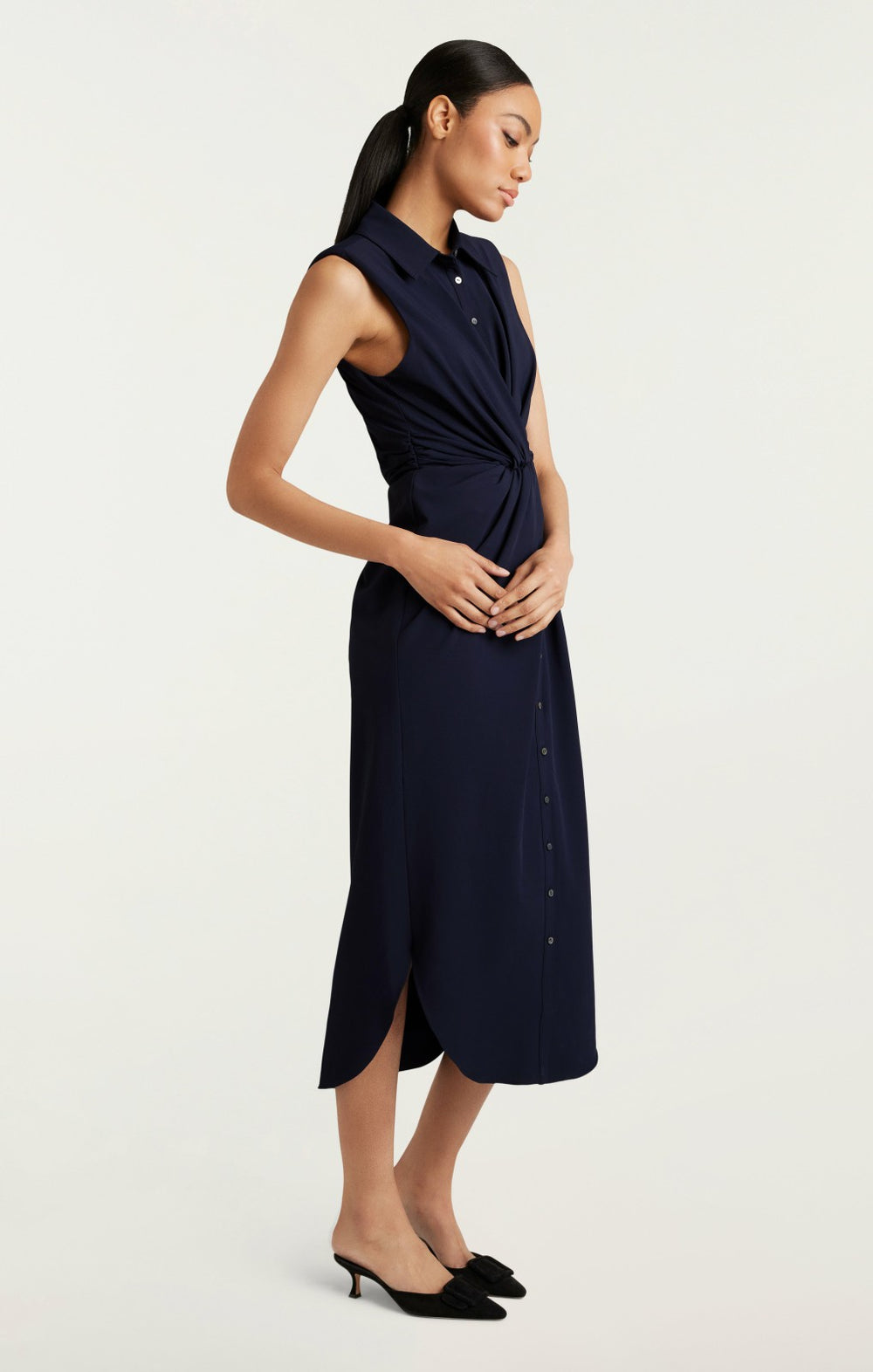 Women Catalina Dress Navy