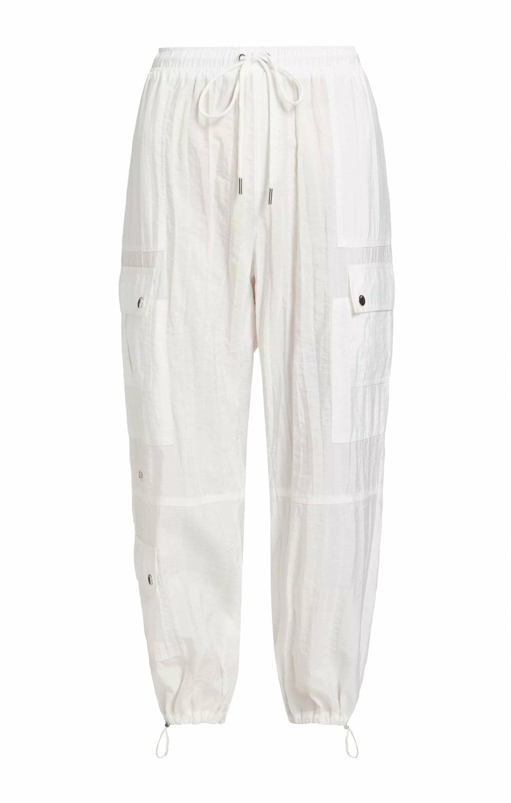 Women Nitsan Parachute Pant White