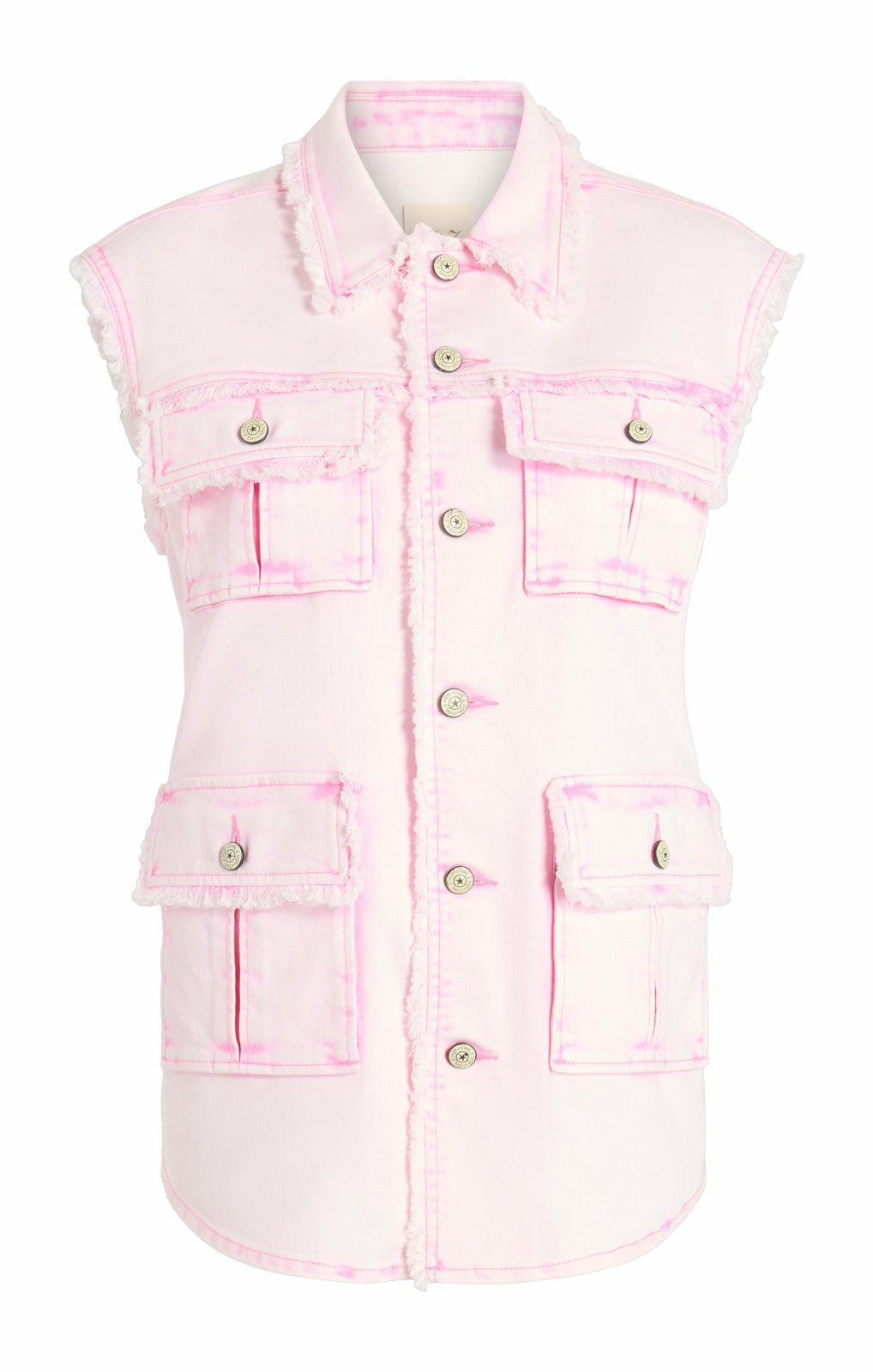 Women Sleeveless Vera Jacket Flamingo