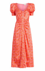 Women Ximena Dress Pale Flamingo/Orange