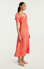 Women Ximena Dress Pale Flamingo/Orange