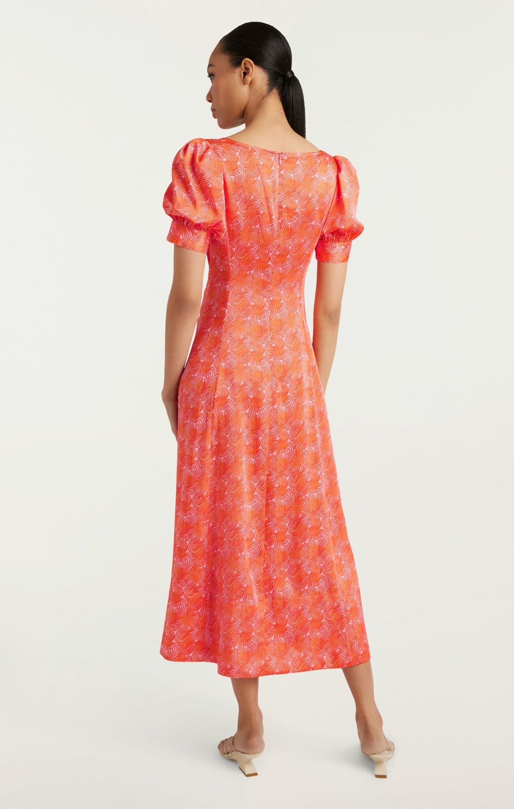Women Ximena Dress Pale Flamingo/Orange
